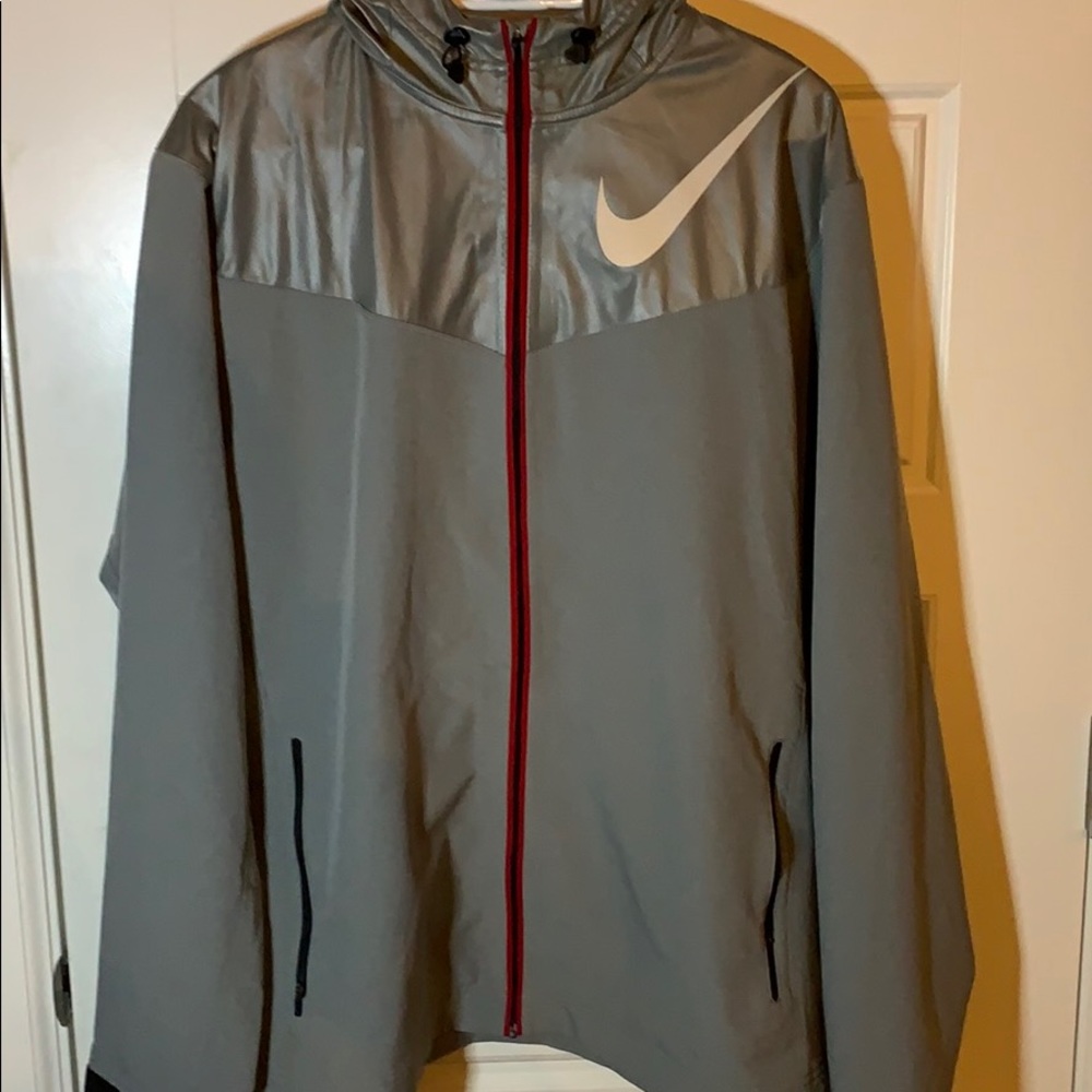 Nike zip up jacket LG